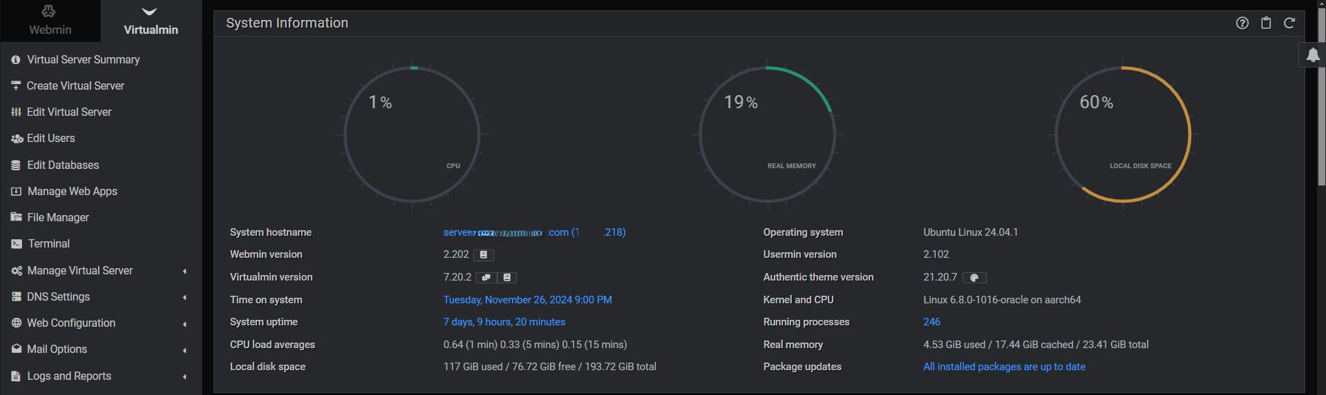 Cloud Server Management Solution