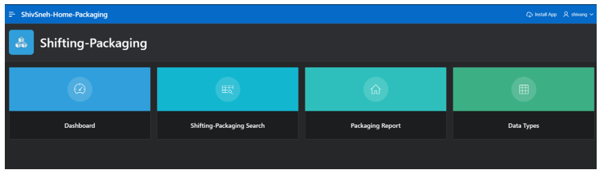 Storage Logistics view