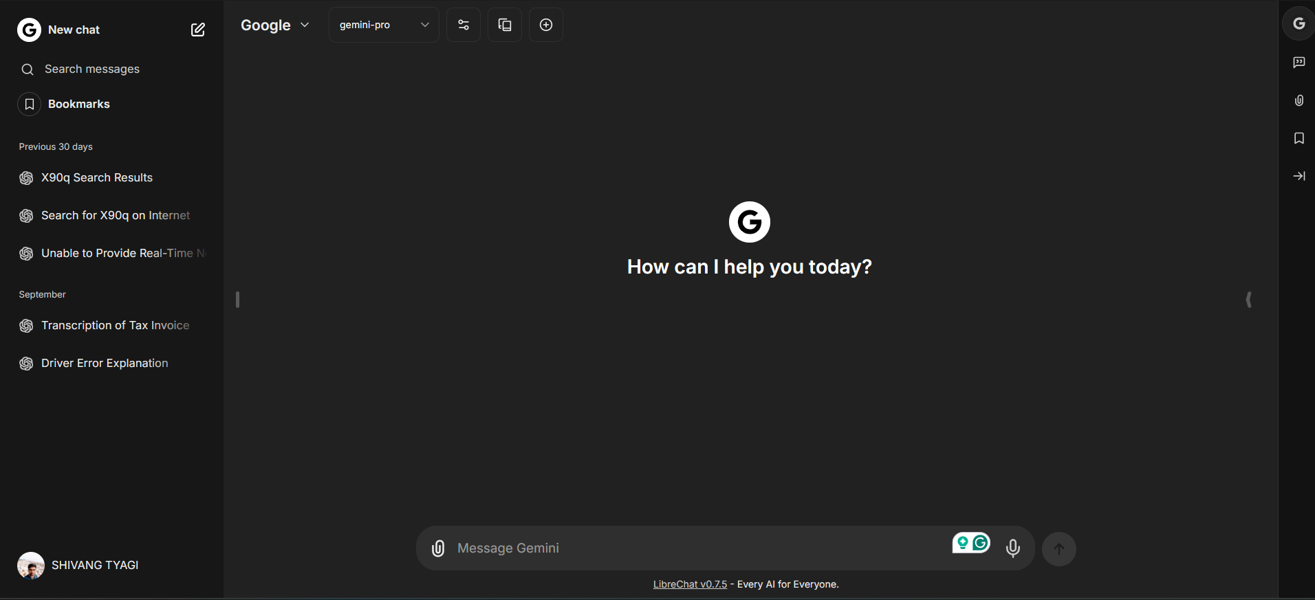 LibreChat Cloud-Hosted AI Platform