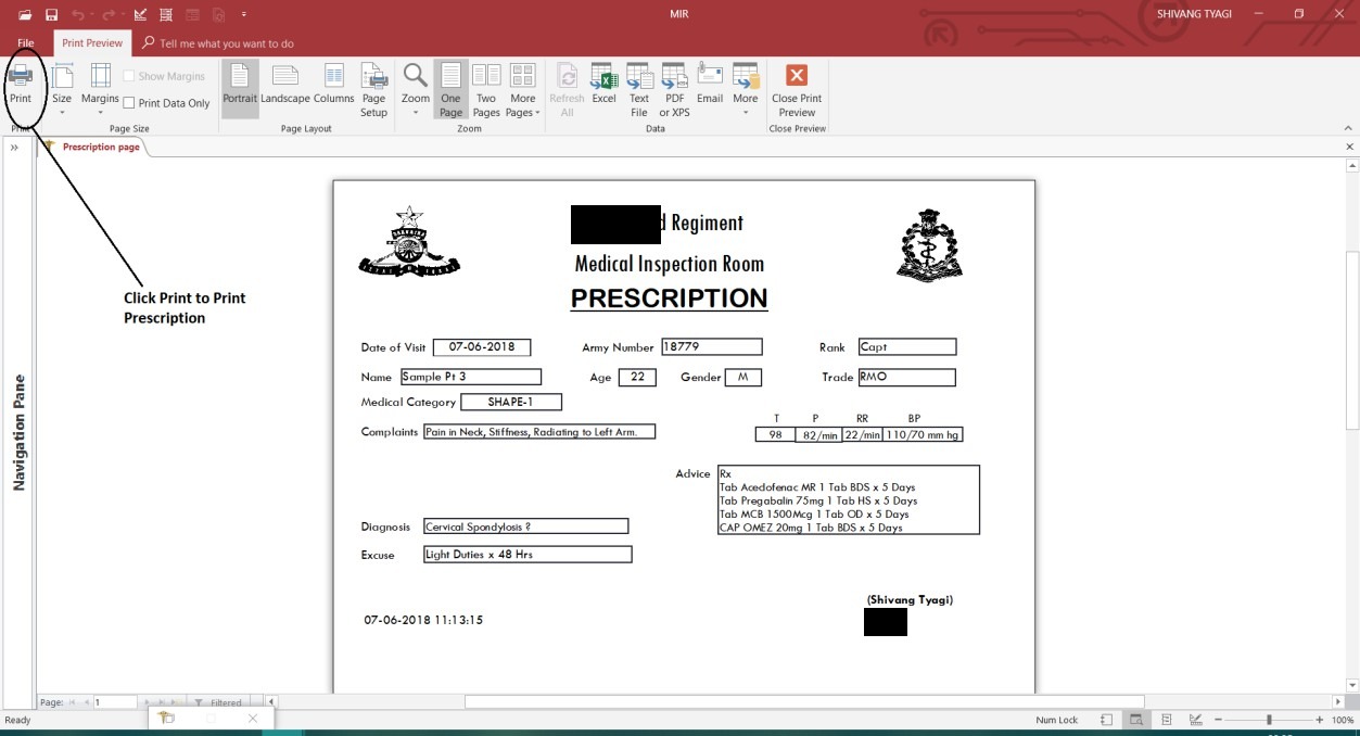 Monthly Supply Indent & Order sheet generation